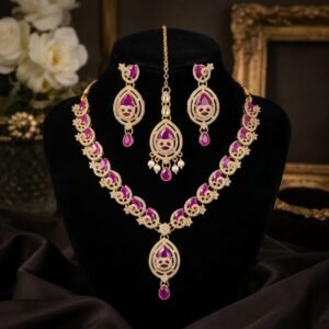 Magenta Majesty Necklace Set
